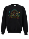 Casablanca Rainbow Crayon Temple Organic-cotton Sweatshirt