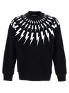 Neil Barrett Fairisle Thunderbolt Cotton Sweatshirt