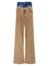 DSQUARED2 TWIN PACK PANTS BEIGE
