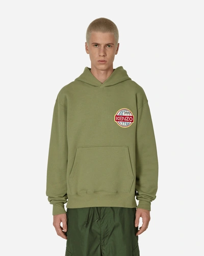 Kenzo Travel Hooded Sweatshirt Sage In Green