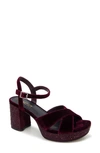 REACTION KENNETH COLE REACTION KENNETH COLE REEVA BLOCK HEEL PLATFORM SANDAL