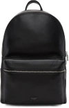 DOLCE & GABBANA DOLCE AND GABBANA BLACK LEATHER BACKPACK