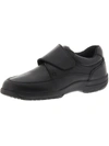 WALKABOUT QUICK GRIP MENS LEATHER SLIP ON WALKING SHOES