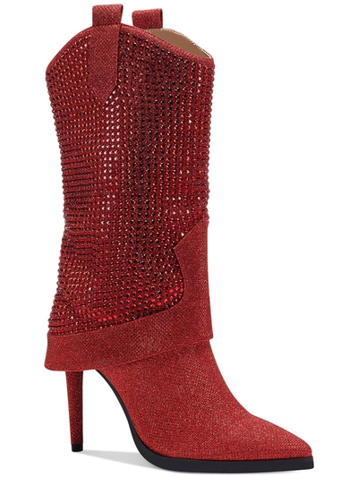 Thalia Sodi Womens Stiletto Dressy Mid-calf Boots In Multi