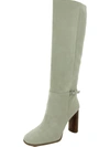 Sarto Franco Sarto Cassie Womens Zipper Round Toe Knee-high Boots In Grey