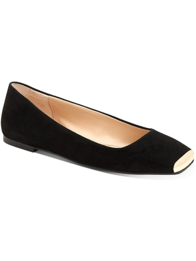 Alfani Step N' Flex Women's Neptoon Square-toe Flats, Created For Macy's Women's Shoes In Black