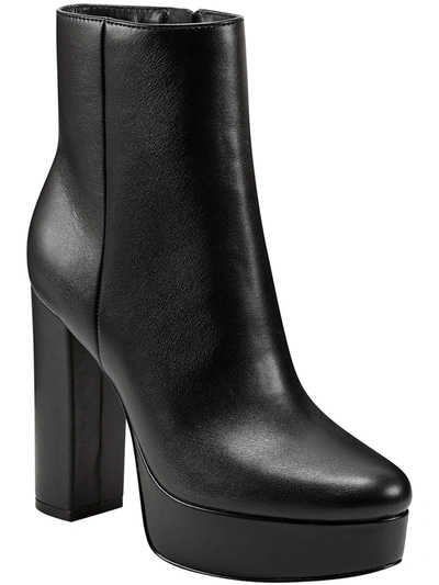 Marc Fisher Rublia Womens Pull On Dressy Booties In Black