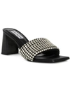 Steve Madden Laney Womens Slip On Dressy Heels In Black