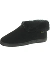OLD FRIEND MENS SUEDE ANKLE BOOTIE SLIPPERS