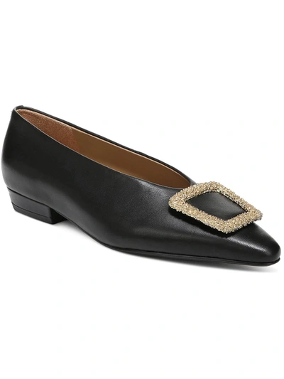 Sam Edelman Janina Womens Embellished Flats Shoes In Black