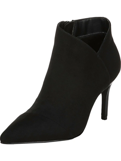 Fergalicious By Fergie Goldie Womens Faux Suede Booties Ankle Boots In Black
