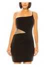 B DARLIN WOMENS EMBELLISHED MINI COCKTAIL AND PARTY DRESS