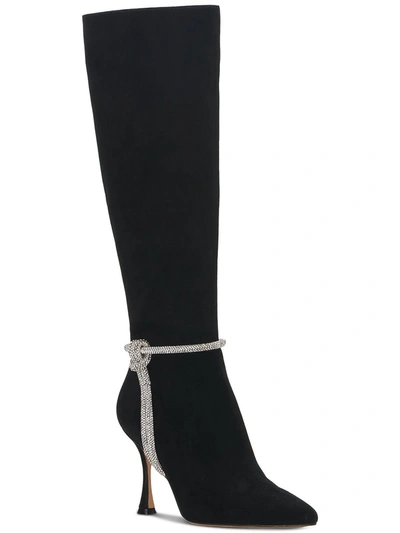 Vince Camuto Siridola Womens Leather Almond Toe Over-the-knee Boots In Multi