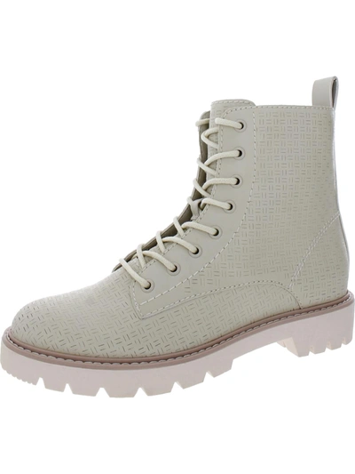 Dolce Vita Piker Womens Perforated Round Toe Ankle Boots In Multi