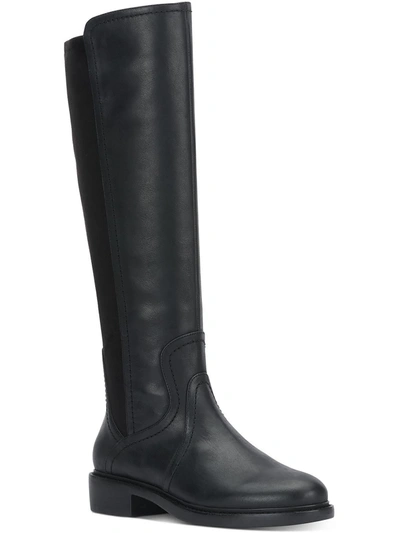 Lucky Brand Quenbe Womens Leather Tall Knee-high Boots In Multi