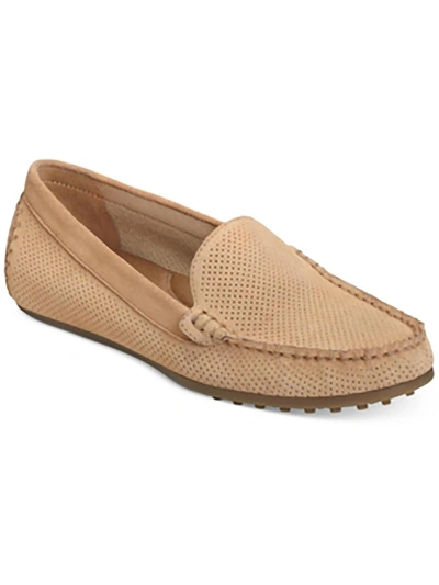Aerosoles Over Drive Womens Loafer Driving Moccasins In Beige
