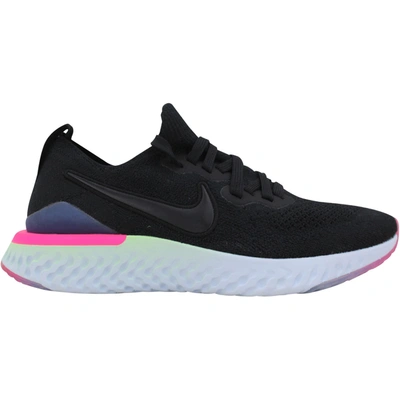 Nike Epic React Flyknit 2 Sneakers In Black