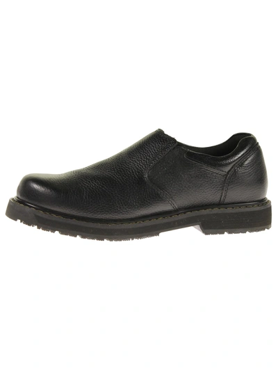 Dr. Scholl's Shoes Winder Ii Mens Leather Slip On Loafers In Black