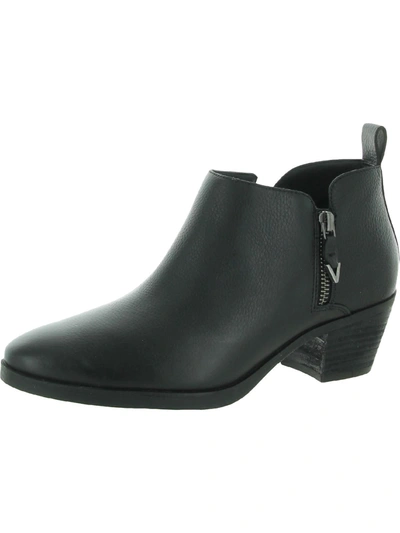 Vionic Cecily Womens Zipper Bootie Ankle Boots In Green