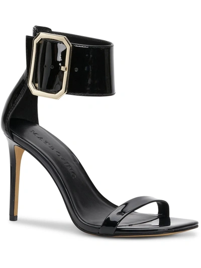 Inc Melodie Womens Ankle Strap Open Toe Heels In Black