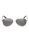 FRANKIE MORELLO METALLIC FIBRE MEN'S SUNGLASSES