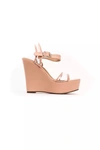 Peche Originel Péché Originel Beige Polyethylene Women Women's Sandal In Beige