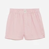 THE SLEEP CODE UNISEX GINGHAM COTTON BOXER IN BUBBLES GINGHAM