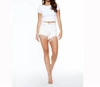 BLUE REVIVAL ALL CHAINED UP SHORT IN WHITE