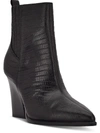 MARC FISHER LTD MARIEL 2 WOMENS LEATHER POINTED TOE BOOTIES