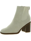 Dr. Scholl's Shoes Ride Away Womens Zipper Stacked Ankle Boots In Grey
