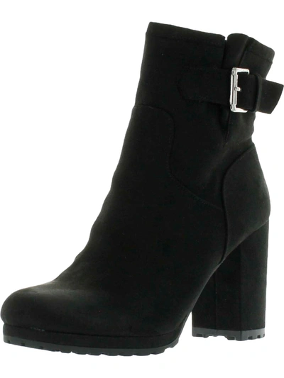 Sun + Stone Ssveraa Womens Microsuede Ankle Ankle Boots In Multi