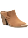 Sun + Stone Deyzaa Womens Metallic Pointed Toe Mules In Multi