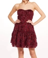 Eva Franco Cossette Dress In Burgundy
