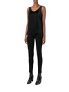Barbara Bui Silk Fringe Top In Black In Black