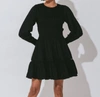 Cleobella Daniella Mini Dress In Black In Black