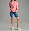 Downeast Miko Top In Pink In Pink