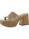 SAM EDELMAN DEV WOMENS PATENT ESPADRILLE PLATFORM SANDALS