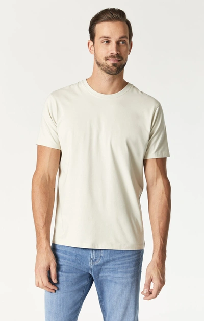 Mavi Natural Dyed T-shirt In Tofu In White