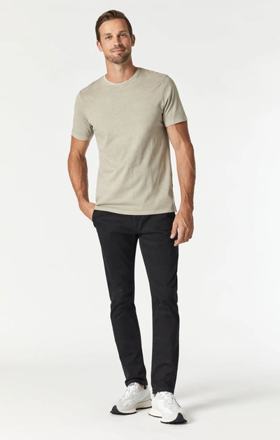 Mavi Johnny Slim Chino Pants In Black