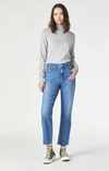 Mavi New York Straight Leg In Dark Recycled In Medium Blue
