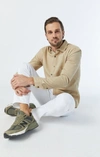 Mavi Marcus Slim Straight Leg In Double White Supermove In White