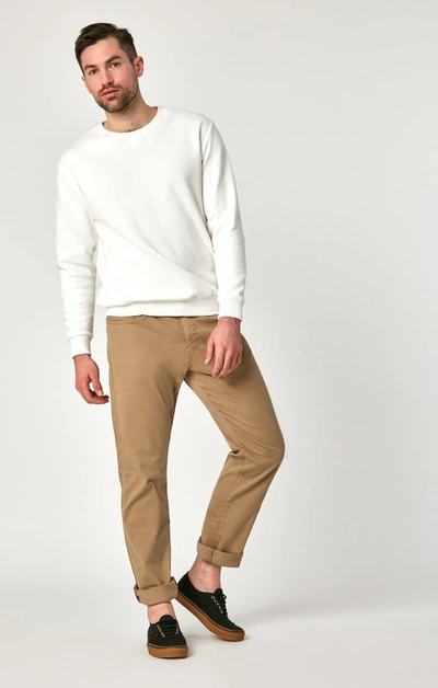 Mavi Matt Straight Leg In Khaki