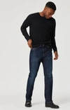 Mavi Zach Straight Leg In Dark Maui In Dark Blue