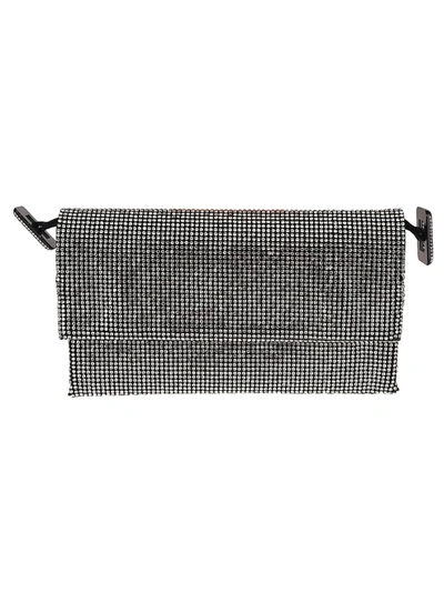 Benedetta Bruzziches Embellished All-over Flap Shoulder Bag In The World Is Not Enough