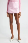 Courrèges Courreges Woman Pastel Pink Vinyl Mini Skirt