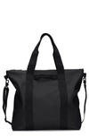 Rains 2 Way Tote Backpack Mini W3 Backpack In Black