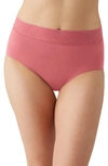Wacoal Comfort Touch Hi-cut Brief In Baroque Rose