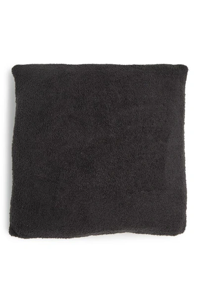 Barefoot Dreams Cozychic Solid Pillow In Carbon