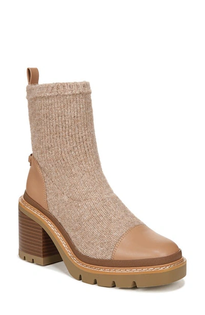 Sam Edelman Rozanna Lug Sole Bootie In Brown