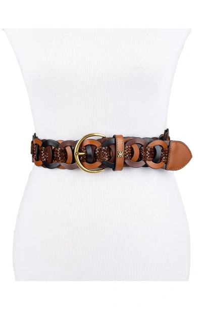 Sam Edelman 38mm Link Woven Belt In Multi